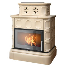 Kachlová kamna ABX Karelie exklusive, kachlový sokl, Písková